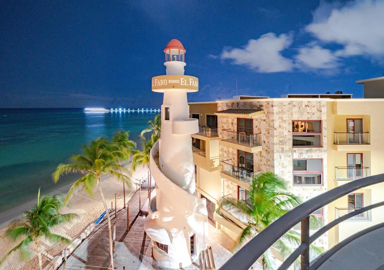 Condo Surf 405 - Luxury Oceanview Beachfront 3 Bedroom With Gym - At El Faro Condos Playa del Carmen Exterior photo